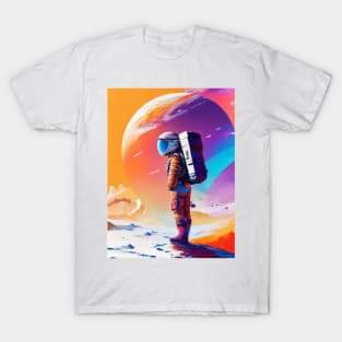 Starry Dreams - Embarking on a Cosmic Odyssey T-Shirt